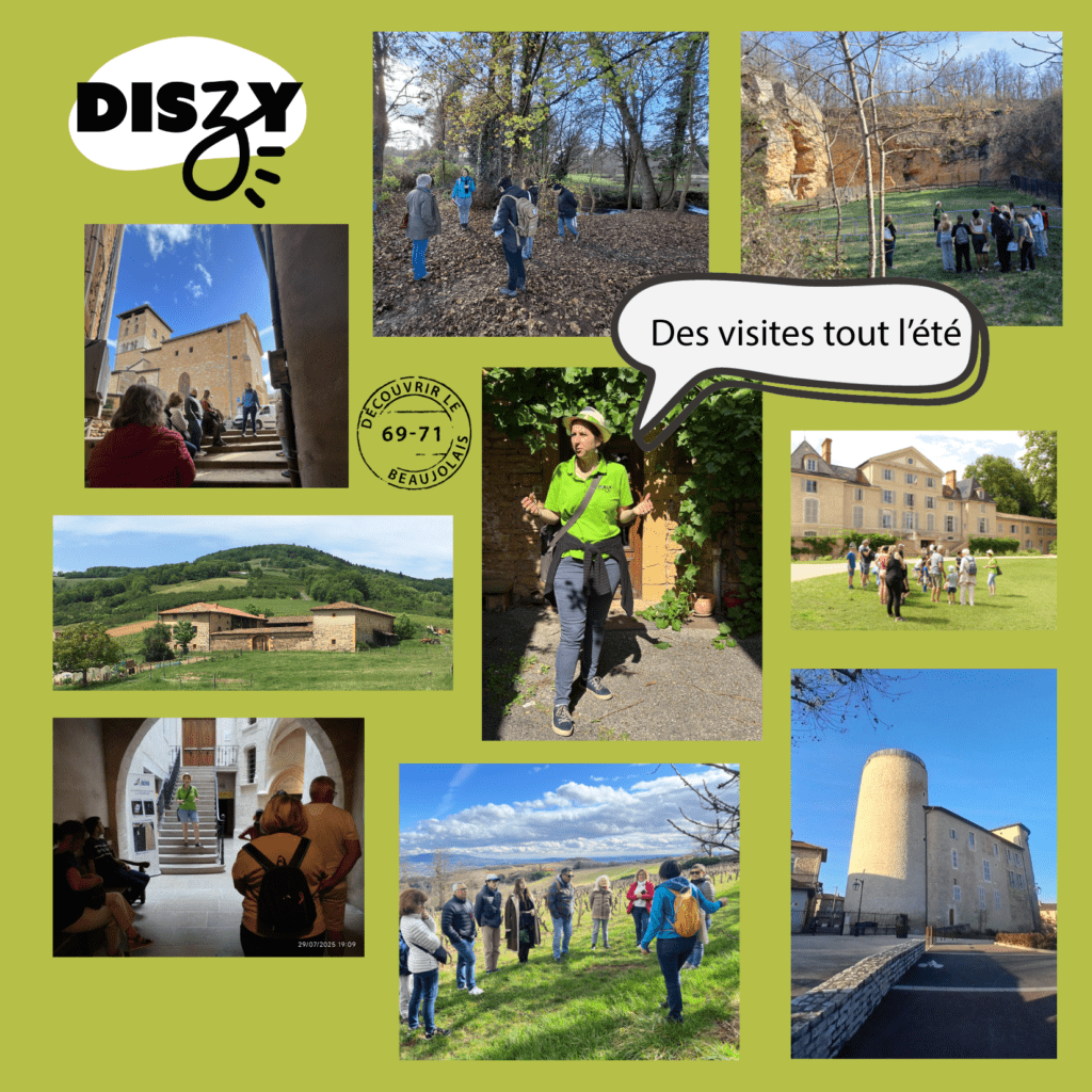 Des visites originales tout l'été avec Diszy