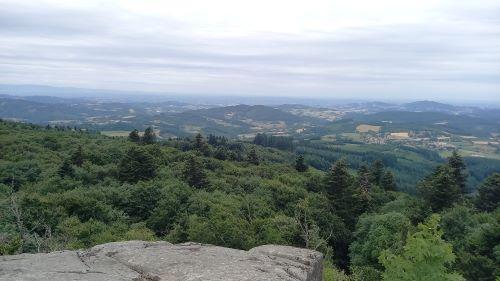 panorama de la Roche d'Ajoux ©j.rivier