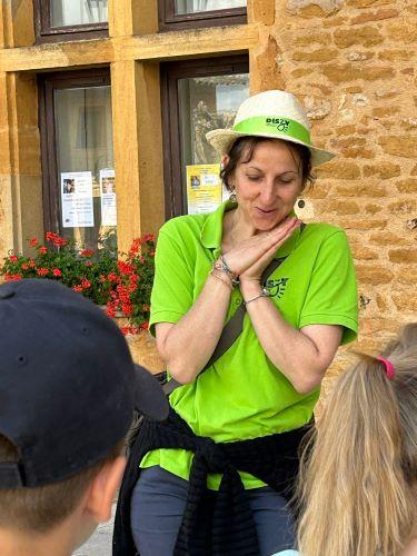 Visite contée avec Diszy en Beaujolais